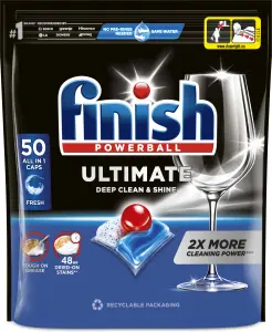 Finish tablety do myčky Ultimate All in 1, 50 ks